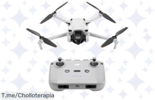 Descubre el DJI Mini 3, el dron ultra ligero que graba en 4K y vuela hasta 38 minutos ¡Aprovecha este ofertón limitado y captura tus momentos únicos ya!