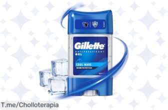 Descubre el Gillette Clear Gel Desodorante Antitranspirante Cool Wave y siente la frescura por 48 horas; aprovecha este ofertón increíble antes de que se agote