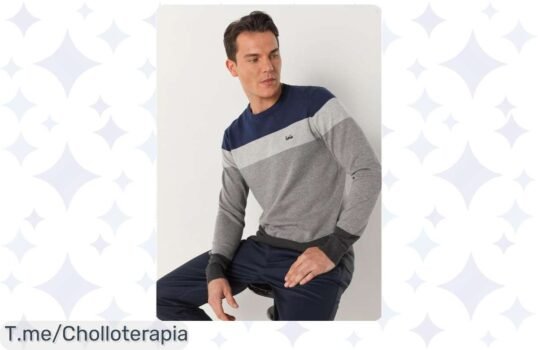 Descubre el Jersey Franjas de Lois Jeans, un super chollo que combina estilo y comodidad ¡No te quedes sin él, la oferta es limitada y vuela rápido!
