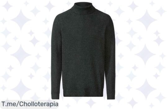 Descubre el Jersey de Cuello Alto a Precio Loco: Confort y Estilo en Cada Puntada Aprovecha este Ofertón Limitado y Renueva tu Guarda Ropa ¡No Te Lo Pierdas!