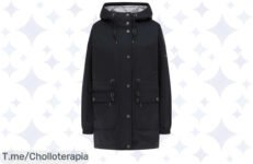 Descubre el Parka DREIMASTER BRIDGEPORT en negro: ¡un super chollo que transforma tu look y te llena de comodidad! ¡No pierdas esta oferta única, corre por el tuyo ya!