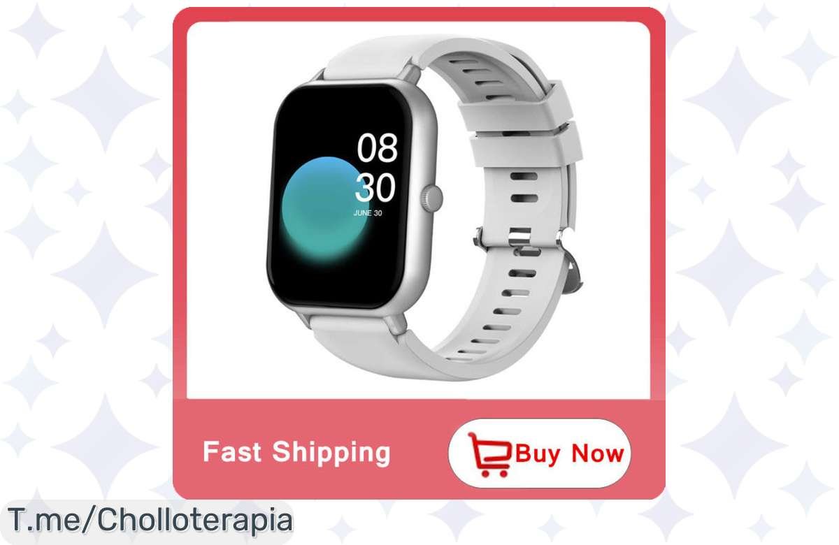 Descubre el Reloj Inteligente que Transformará tus Días con su Diseño Cómodo y Pantalla Increíble, ¡No Pierdas Esta Oferta Única Antes de que Se Agote!