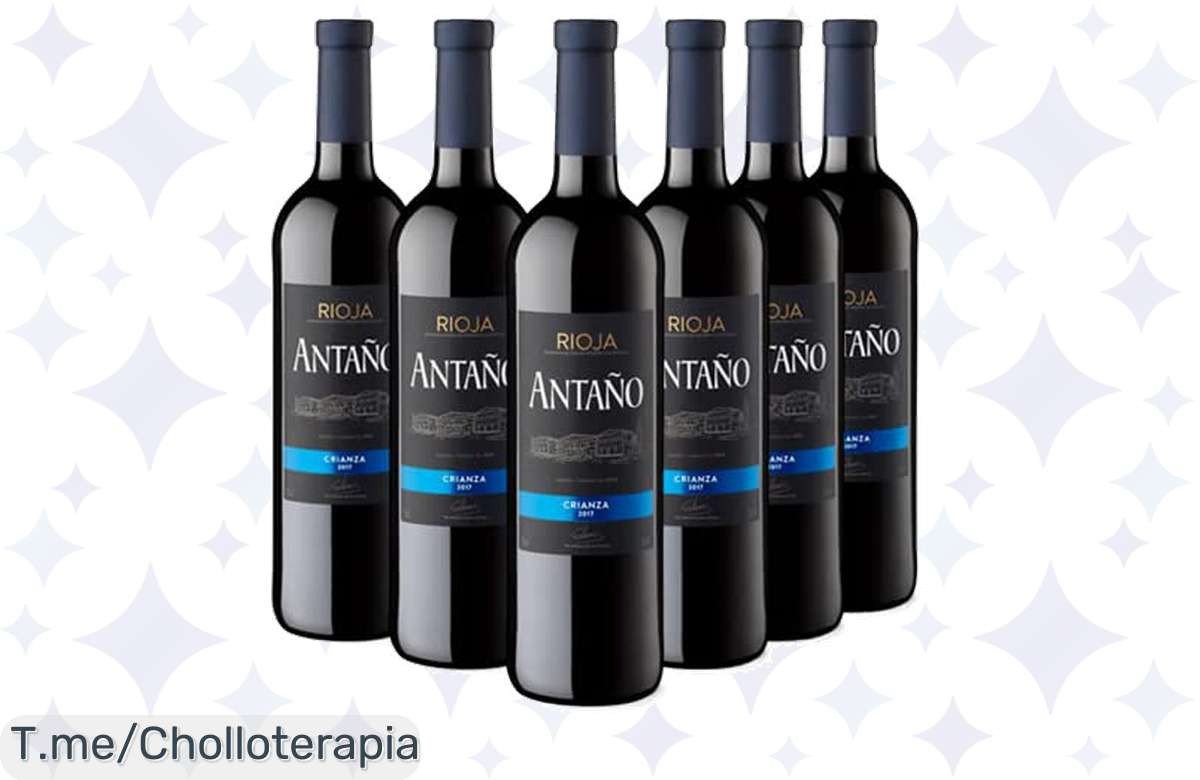 Descubre el Sabor Irresistible de Antaño Crianza con Este Precio Locísimo en Pack de 6 Botellas ¡No Te Pierdas Este Ofertón Antes de Que Se Agote!