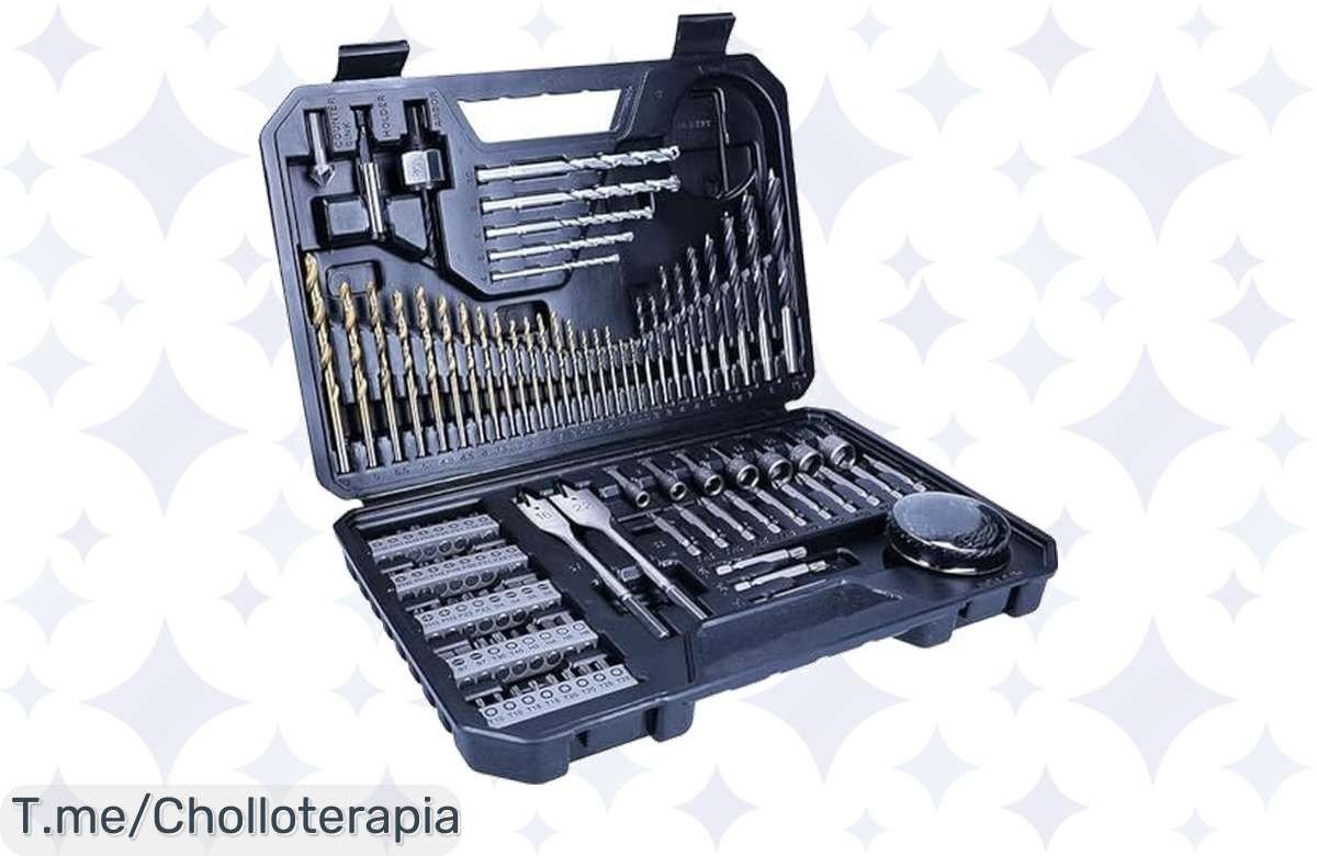 Descubre el Set de Brocas y Puntas Bosch Profesional, 103 piezas que transformarán tus proyectos en obras maestras. ¡Oferta única con descuento brutal, precios locos y stock limitado!