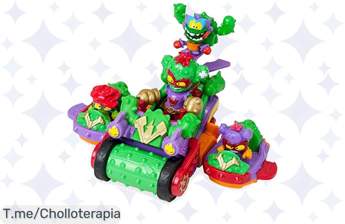 Descubre el Spike Roller: un super chollo con 3 figuras y un Kazoom Kid exclusivo. Diversión sin límites a precio loco, ¡aprovéchalo antes que se agote!