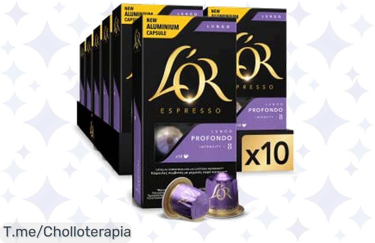 Descubre el Super Chollo: 100 Cápsulas L’Or Espresso Intensidad 8 a un Precio de Ganga, Perfectas para Disfrutar en Casa. ¡Compra Ahora y No Te Quedes Sin Ellas!