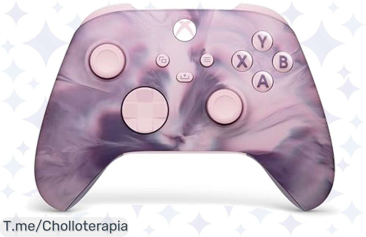 Descubre el Xbox Wireless Controller Dream Vapor: Juega 40 horas sin parar y disfruta de un control épico. ¡Super chollo limitado, actúa ya antes de que se agote!
