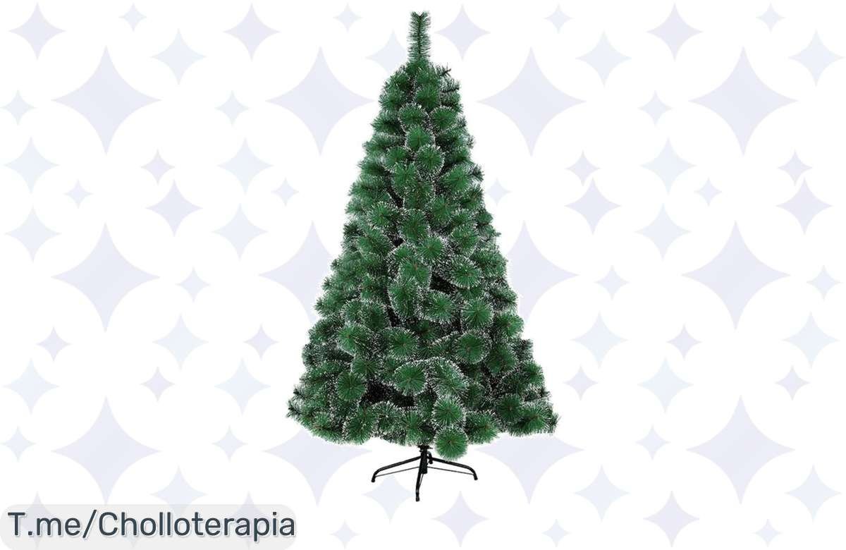 Descubre el árbol de Navidad GREATOYAR, un super chollo con su elegante diseño nevado y fácil montaje. ¡No dejes pasar este ofertón limitado que hará brillar tu hogar!