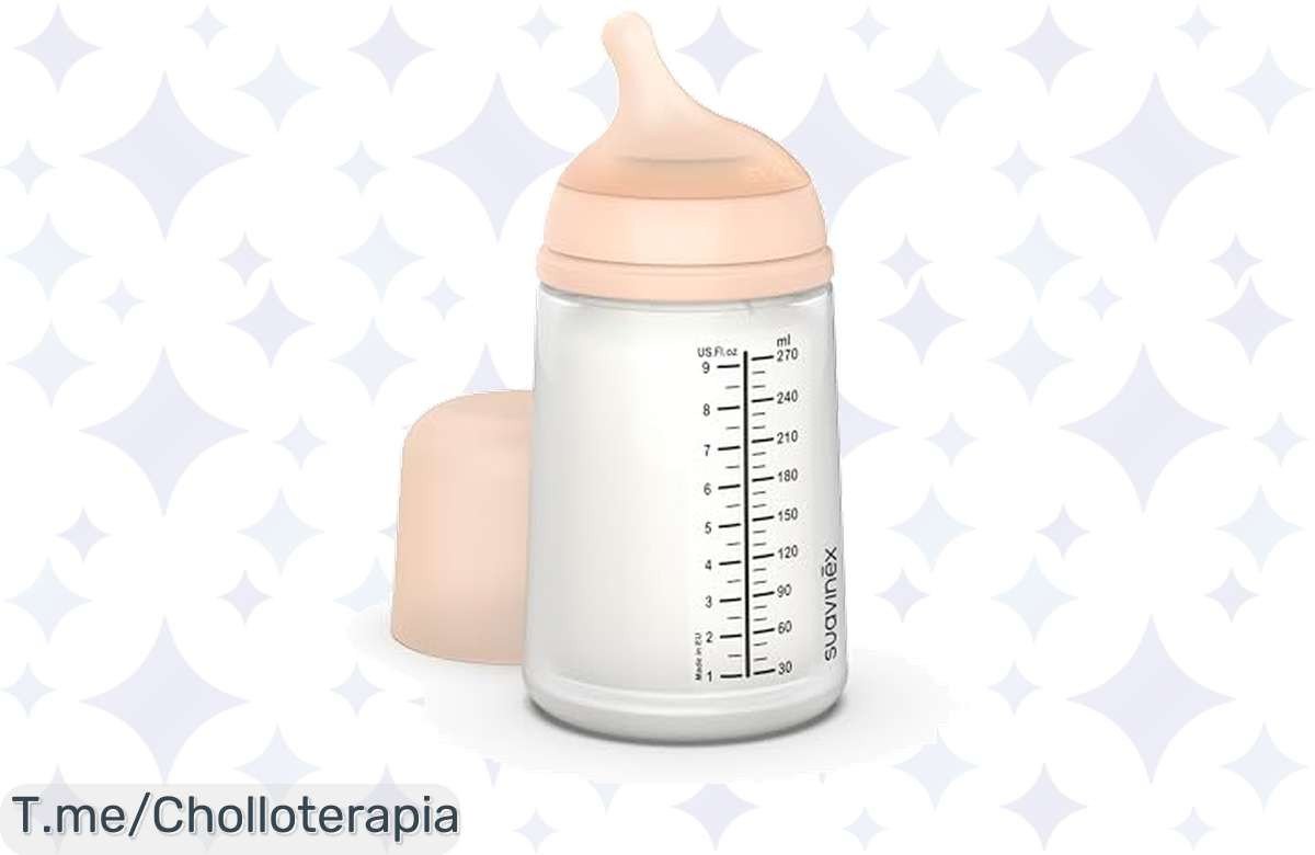 Descubre el biberón Suavinex que hará feliz a tu bebé con su tetina ultrasuave. ¡Nunca visto, precio loco y oferta limitada! ¡Compra ya y mejora su vida!