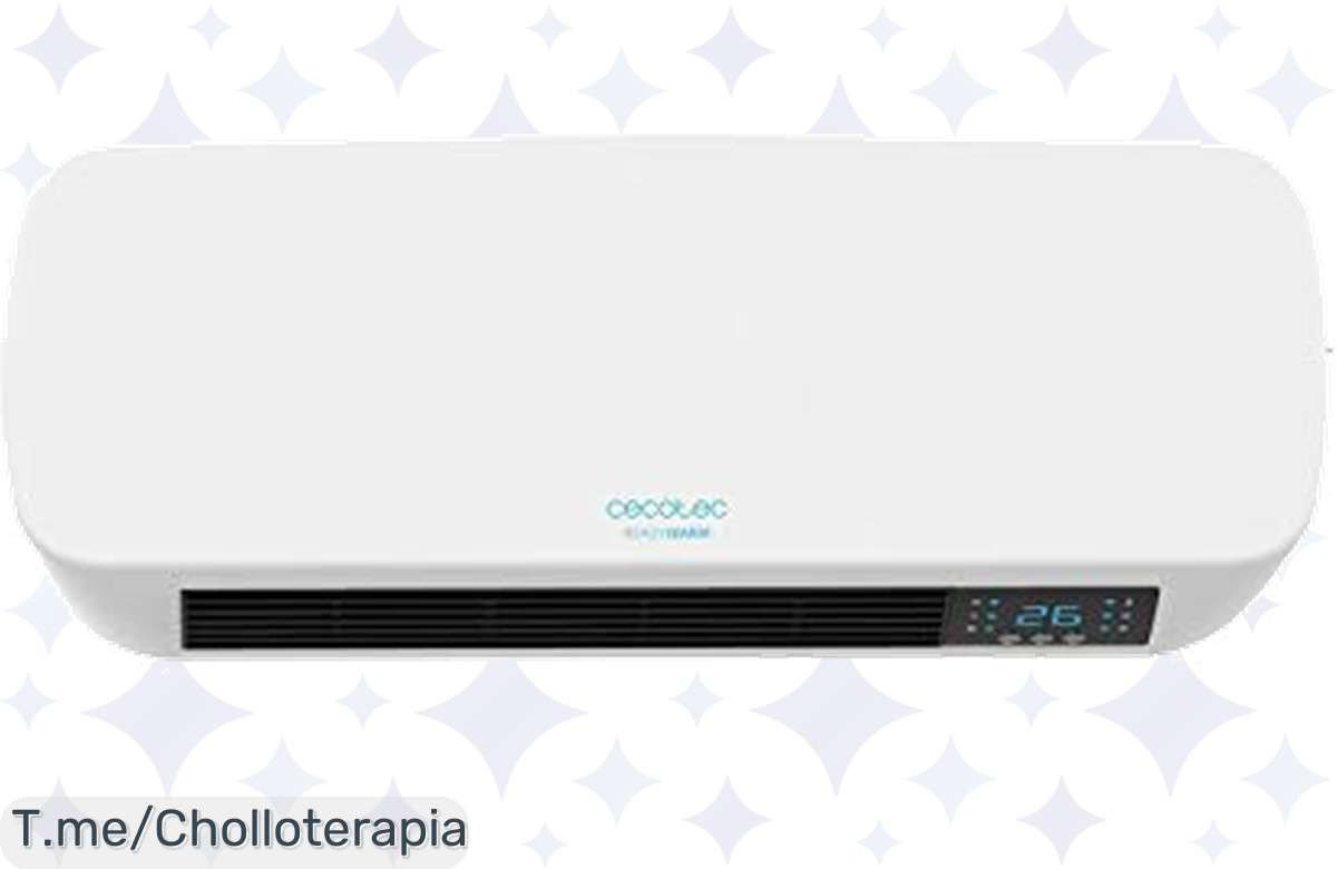 Descubre el calefactor Cecotec Ready Warm 5200: super chollo con 3 modos de temperatura y mando a distancia. ¡Confort instantáneo que no puedes dejar escapar!