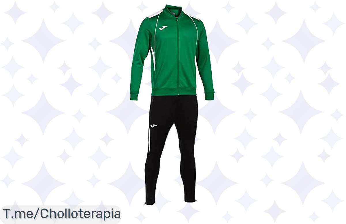 Descubre el chándal Joma Championship VII a un precio loco: comodidad total y estilo único en tu día a día. ¡Oferta limitada, compra ahora y no te lo pierdas!