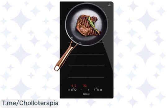 Descubre el choclo del momento con la Placa de Inducción Cecotec, Flex Zone y temporizador que cuida de ti ¡No dejes pasar este ofertón, compra ya y transforma tu cocina!