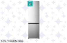 Descubre el chollazo Hisense: frigorífico combi que elimina la escarcha y ahorra en tu factura de luz ¡No te lo pierdas, esta oferta nunca se repetirá!