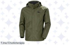 Descubre el chollazo de Helly Hansen: ¡Impresionante chubasquero Dubliner impermeable y ultra ligero a un precio loco! No te quedes sin él, compra ya antes que se acabe