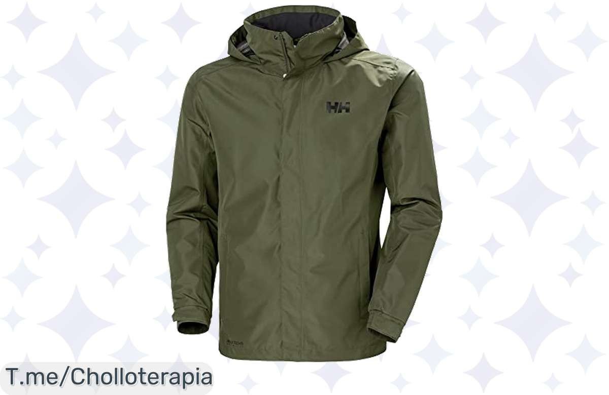 Descubre el chollazo de Helly Hansen: ¡Impresionante chubasquero Dubliner impermeable y ultra ligero a un precio loco! No te quedes sin él, compra ya antes que se acabe.
