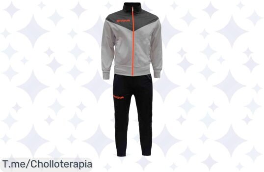 Descubre el chollazo del Chándal Deportivo Givova Tuta Venezia, comodidad inigualable para toda la familia ¡Aprovecha esta oferta única y compra ahora antes de que se agote!