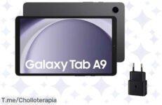 Descubre el chollazo del Samsung Galaxy Tab A9: Pantalla brillante de 87” y sonido envolvente que transforma tu diversión, ¡aprovecha este ofertón antes que se agote!