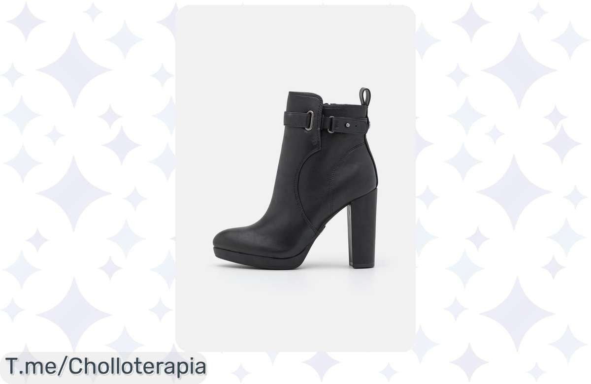 Descubre el chollazo del año: Buffalo Audrina, los botines de tacón que elevarán tu estilo y comodidad. ¡Compra ahora y no te quedes sin este ofertón único!