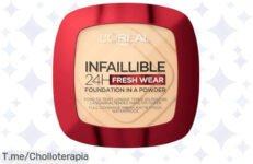 Descubre el chollazo del año: Polvos Compactos Mate Infalible de L'Oréal te aseguran un acabado perfecto y una cobertura sin igual ¡No te lo pierdas, oferta limitada!