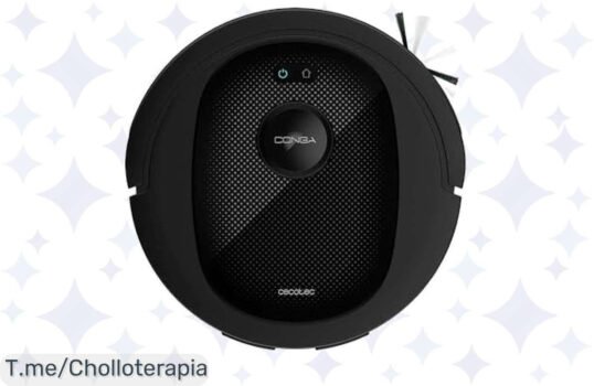 Descubre el chollazo del año: Robot Aspirador y Friegasuelos Cecotec Conga 7490, limpieza sin esfuerzo y control desde tu móvil ¡Aprovecha esta oferta brutal antes de que se acabe!