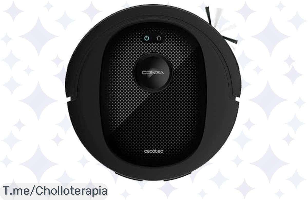 Descubre el chollazo del año: Robot Aspirador y Friegasuelos Cecotec Conga 7490, limpieza sin esfuerzo y control desde tu móvil. ¡Aprovecha esta oferta brutal antes de que se acabe!