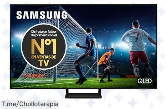 Descubre el chollazo del año: Samsung QLED 4K de 65 para jugar a 120Hz y disfrutar sonido envolvente ¡Aprovecha este ofertón antes de que se agote!