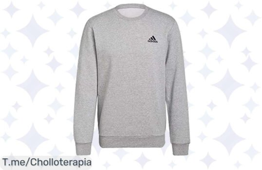 Descubre el chollazo del año: ¡adidas Feelcozy Essentials Fleece Sweatshirt! Con su diseño premium, comodidad asegurada y un ofertón limitado que no puedes dejar pasar, actúa ya