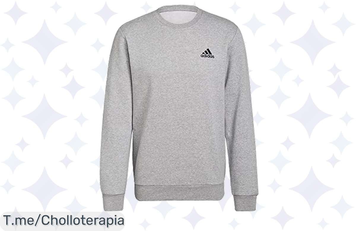 Descubre el chollazo del año: ¡adidas Feelcozy Essentials Fleece Sweatshirt! Con su diseño premium, comodidad asegurada y un ofertón limitado que no puedes dejar pasar, actúa ya.