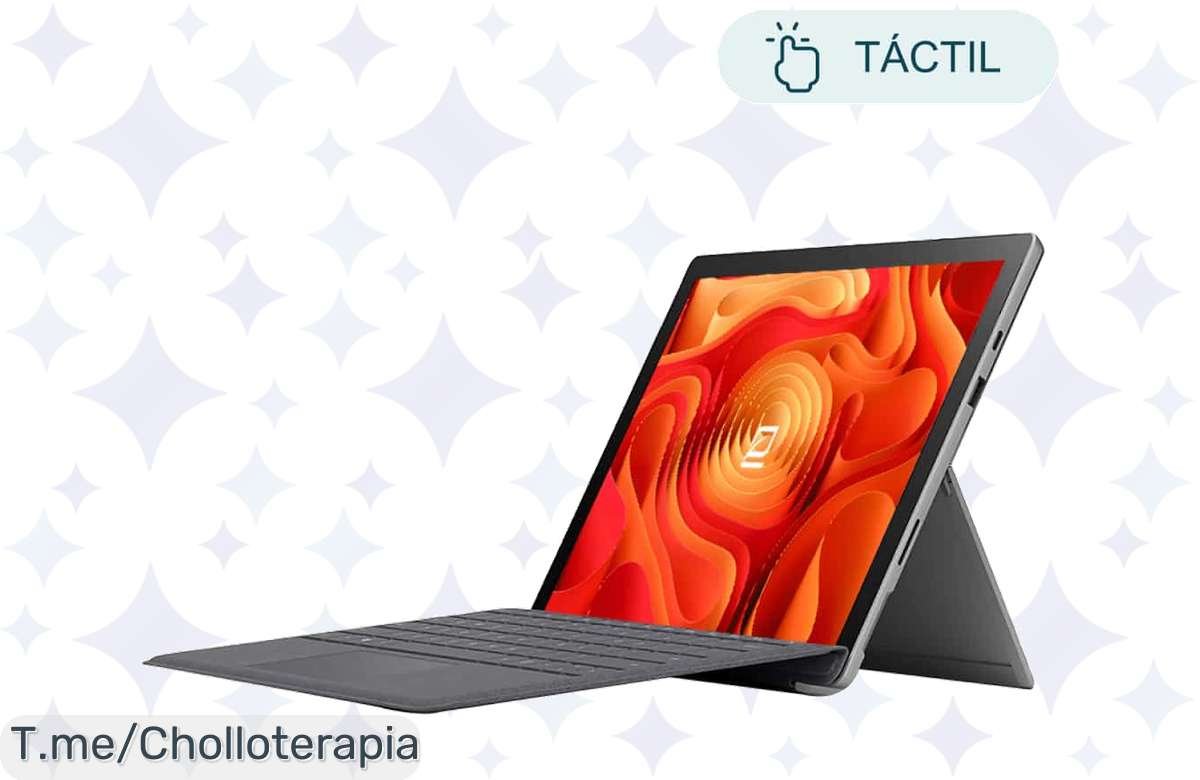 Descubre el chollazo del año con Microsoft Surface Pro 7 Táctil: Potente i5, 8GB RAM y SSD de 256GB. ¡Oferta nunca vista! Aprovecha el descuentazo antes que se agote.