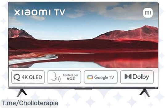 Descubre el chollazo del año con la Xiaomi TV A Pro 2025 de 55: colores vibrantes y pantalla sin marco que transformarán tu sala ¡No te pierdas este ofertón único!