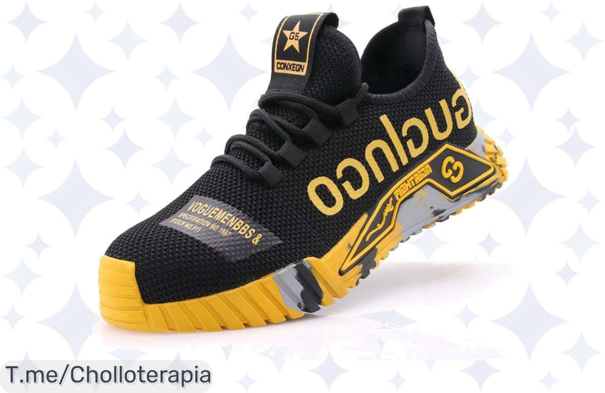 Descubre el chollazo del año con las zapatillas MJYTHF: ligeras, resistentes y con punta de acero. ¡Aprovecha este ofertón, compra ya antes que se agoten!