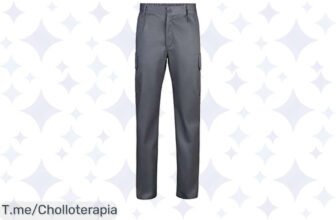 Descubre el chollazo del año: pantalón multibolsillos VELILLA con cinturilla elástica, ¡comodidad y estilo en un solo producto! Oferta limitada, compra ya antes que se acabe