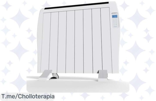 Descubre el chollazo del invierno: Radiador Cecotec de bajo consumo, programable y con mando a distancia Lleva el calor a casa con un super descuento brutal, ¡oferta limitada!