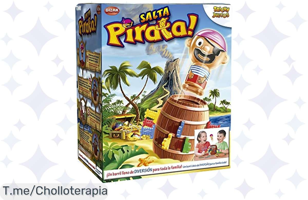 Descubre el chollazo del momento con Tricky Salta Pirata: diversión garantizada para toda la familia a un precio loco. ¡Compra ya y crea recuerdos inolvidables!
