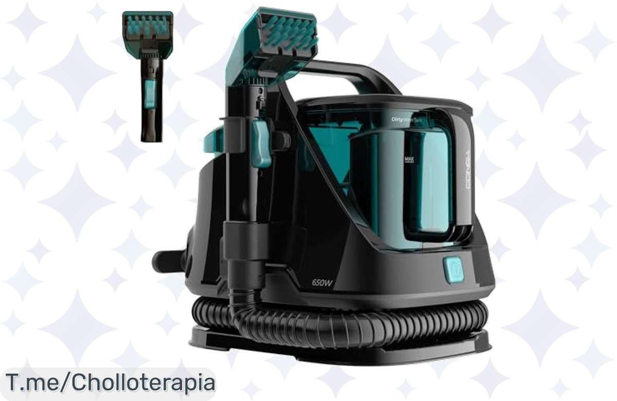 Descubre el chollazo que transforma tu hogar: Cecotec Conga 5000 limpia y aspira todo en uno, con depósitos gigantes. ¡Aprovecha este ofertón antes de que se acabe!
