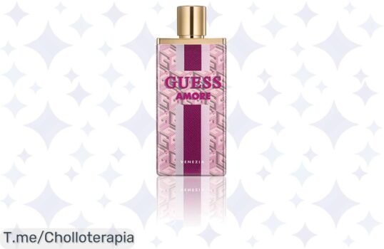 Descubre el chollazo que transformará tu aroma: Eau de Toilette Unisex Guess Venezia, un ofertón único que te hará brillar ¡Aprovecha este precio loco antes que se acabe!