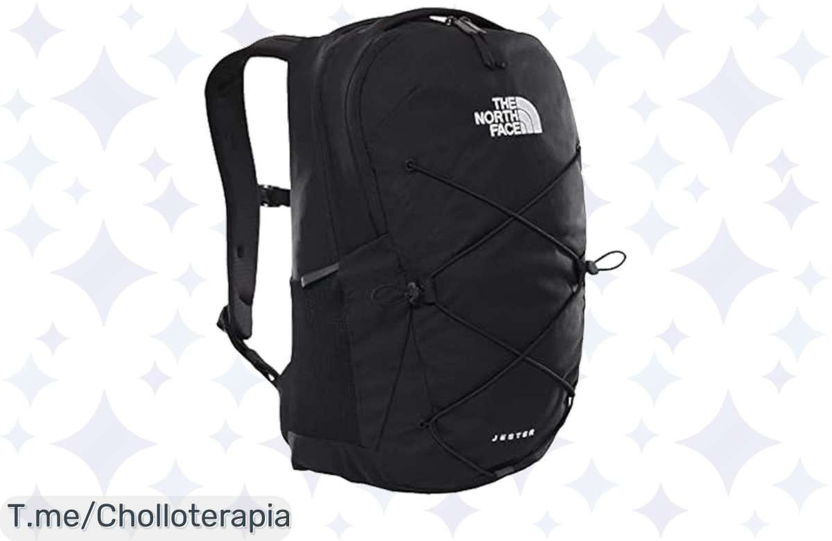 Descubre el chollo de la mochila THE NORTH FACE JESTER: organización total y estilo al instante. ¡Aprovecha este ofertón único antes de que se agote!