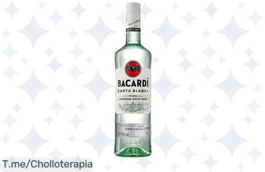 Descubre el chollo del verano con Bacardí Carta Blanca, el ron premiado que transformará tus cócteles en momentos inolvidables ¡Aprovecha este ofertón limitado ya!