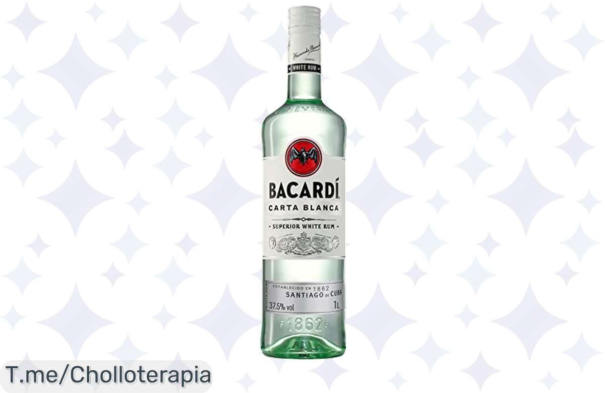 Descubre el chollo del verano con Bacardí Carta Blanca, el ron premiado que transformará tus cócteles en momentos inolvidables. ¡Aprovecha este ofertón limitado ya!