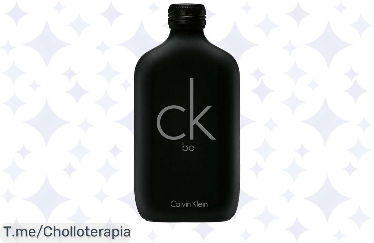 Descubre el chollo irresistible de Calvin Klein BE, una fragancia unisex que fusiona frescura y sofisticación. ¡Aprovecha este ofertón único antes de que se acabe!