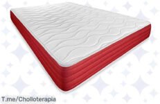 Descubre el colchón viscoelástico que transformará tus noches con firmeza ideal y protección contra alérgenos ¡No te pierdas este ofertón y despierta renovado!