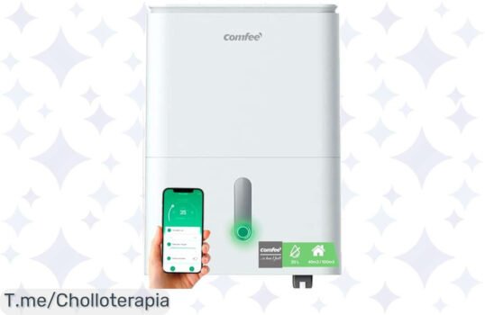 Descubre el deshumidificador COMFEE': ¡Elimina hasta 16 litros de humedad al día y controla desde tu móvil! Super chollo en oferta limitada, ¡aprovéchalo antes que se agote!