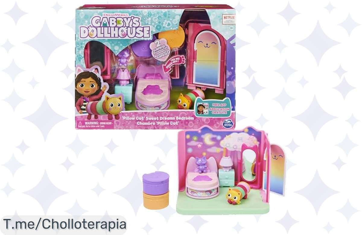 Descubre el dormitorio de Sueñigata de Gabby: un super chollo que transforma tu mundo mágico, ¡aprovecha esta oferta única antes de que se agote y atrapa la diversión ya!