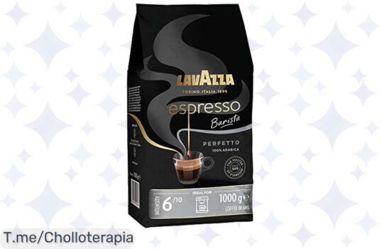 Descubre el espresso auténtico en casa con Lavazza: un chollazo irresistible de 1 kg que te hará sentir como un barista ¡No pierdas esta oferta limitada y compra ya!