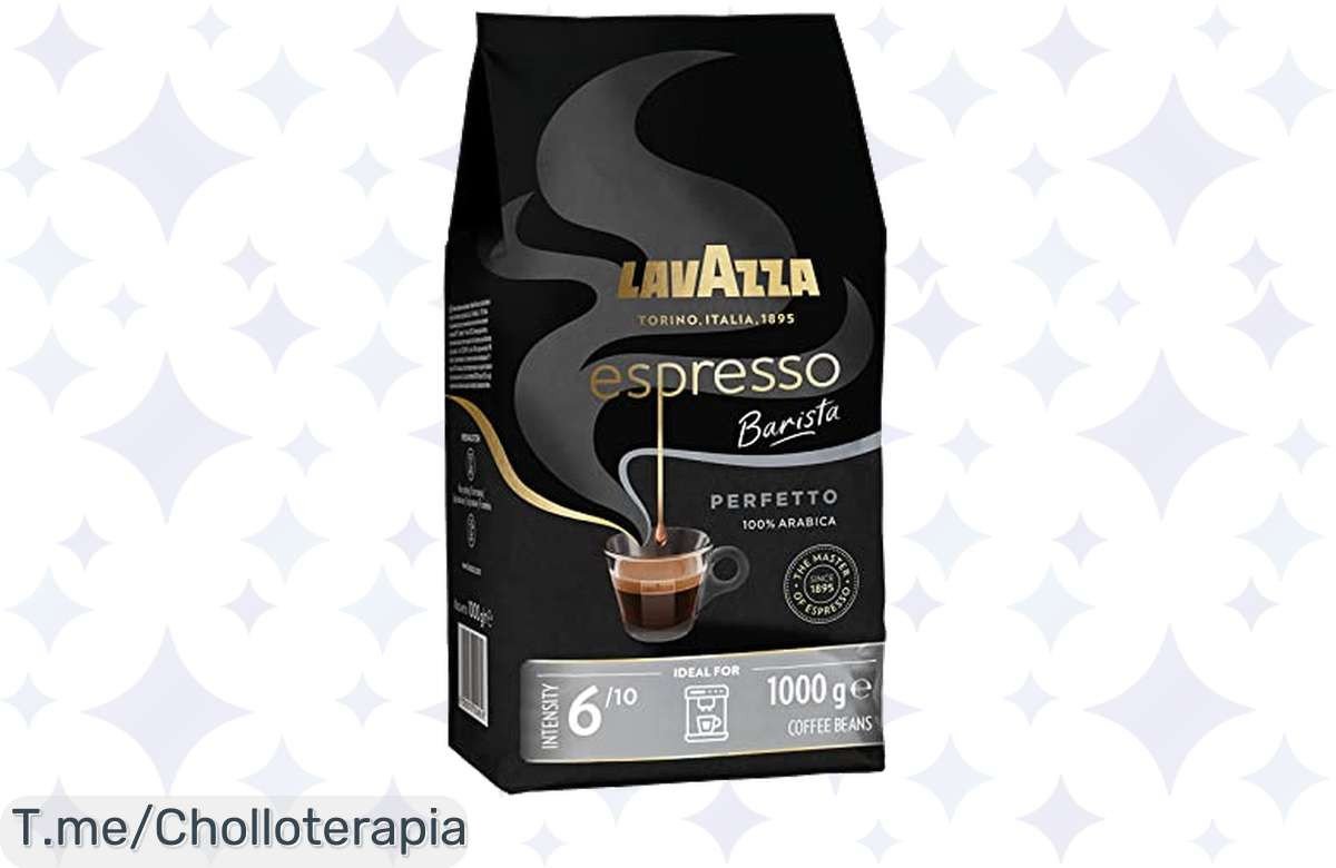 Descubre el espresso auténtico en casa con Lavazza: un chollazo irresistible de 1 kg que te hará sentir como un barista. ¡No pierdas esta oferta limitada y compra ya!