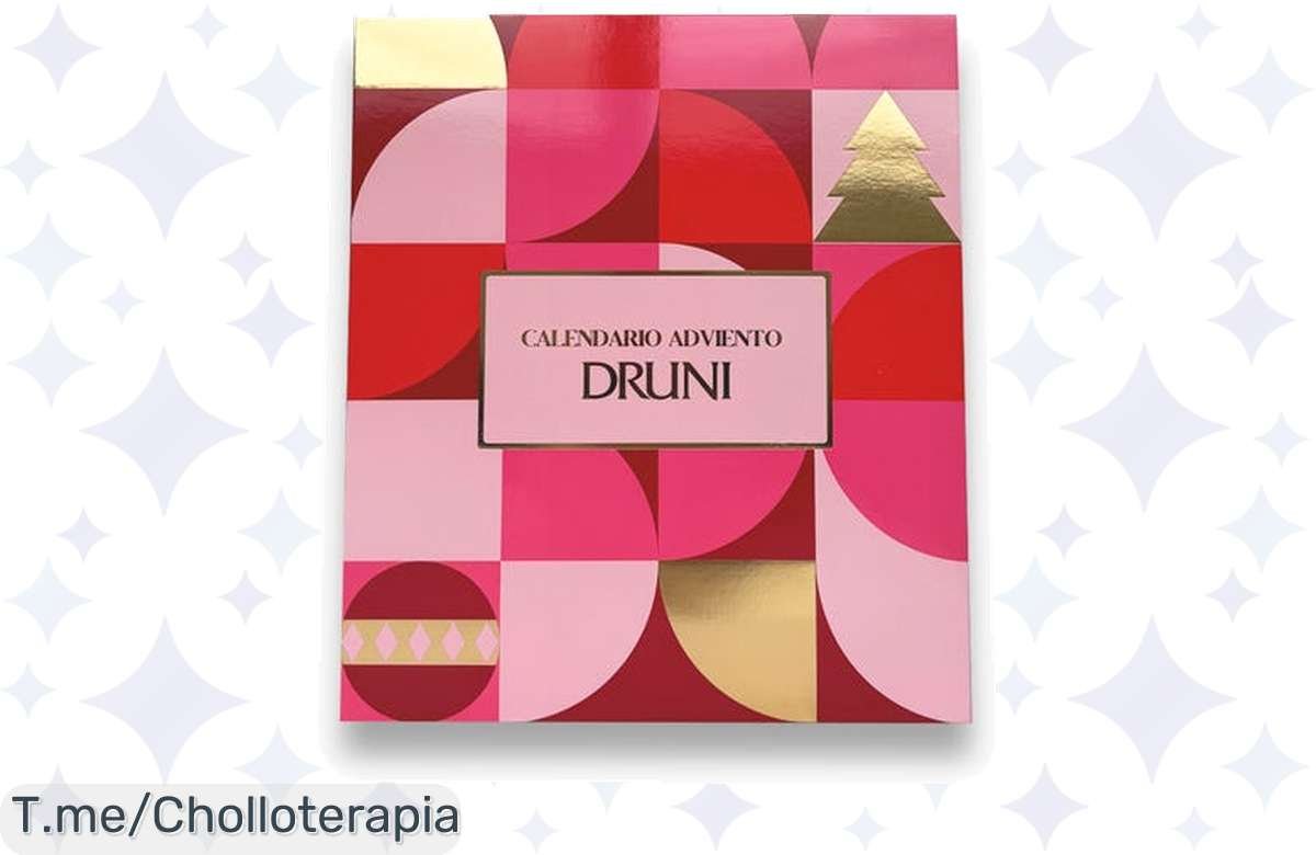 Descubre el increíble Calendario de Adviento de Druni: 24 sorpresas que te harán brillar cada día. ¡Oferta limitada, aprovecha este precio loco antes de que se agoten!