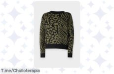 Descubre el jersey ONLY ONLJENNI ANIMAL PULLOVER, un super chollo que transforma tu look con su suavidad ¡Aprovecha este ofertón y luce diferente ya!