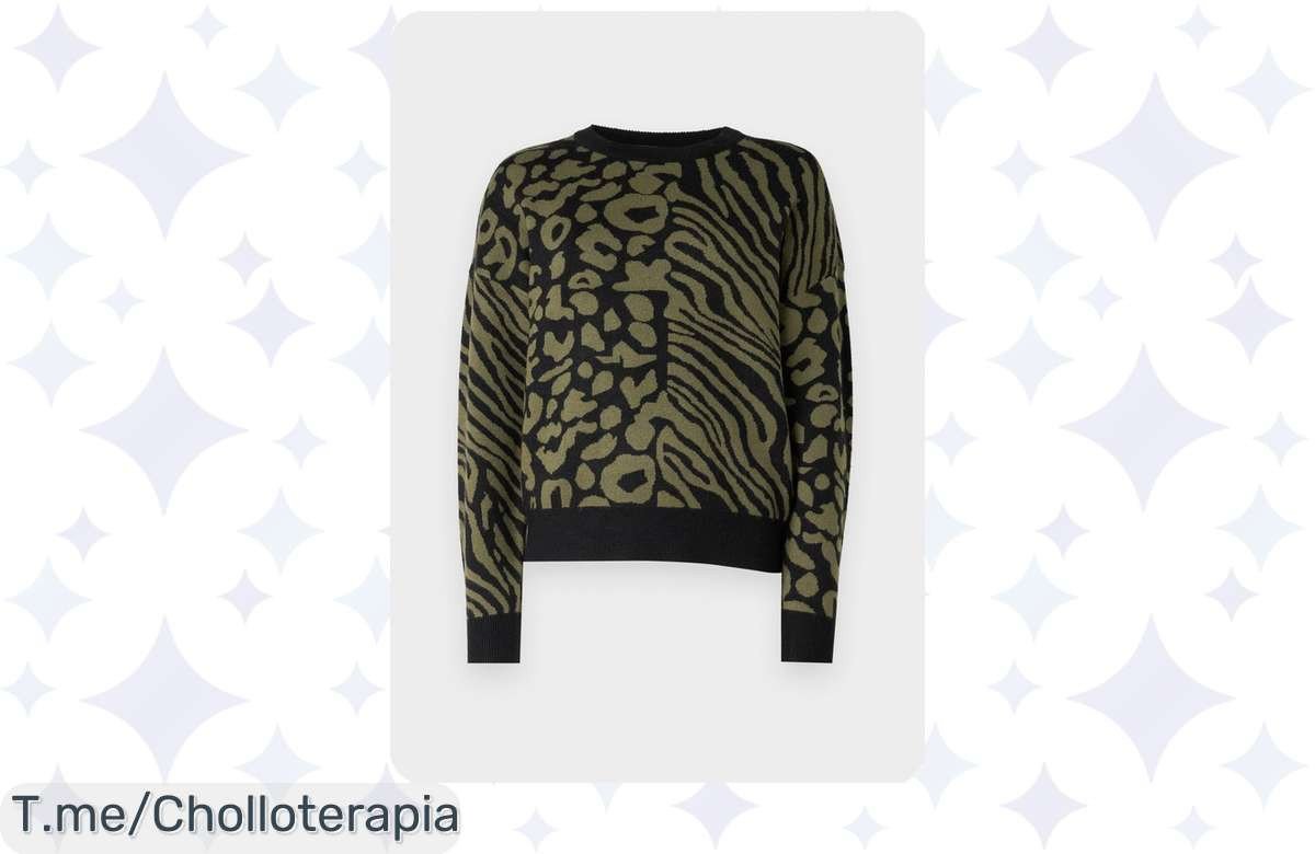 Descubre el jersey ONLY ONLJENNI ANIMAL PULLOVER, un super chollo que transforma tu look con su suavidad. ¡Aprovecha este ofertón y luce diferente ya!