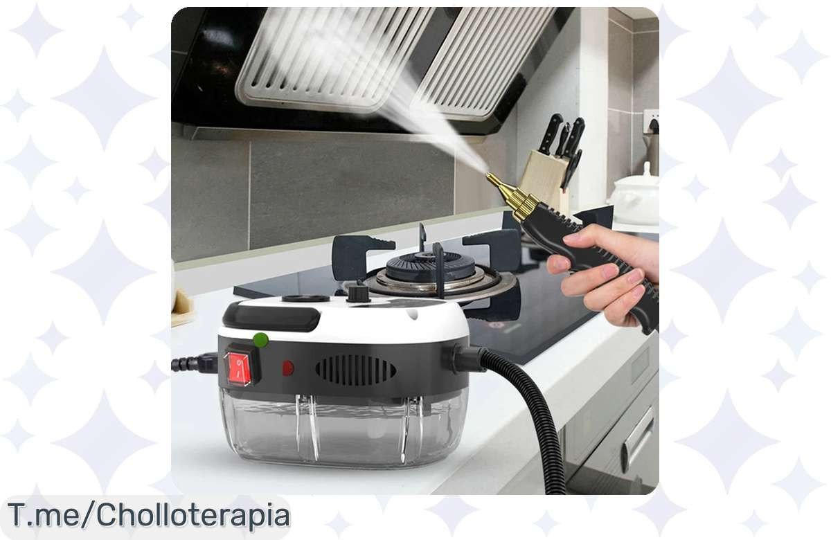 Descubre el limpiador de vapor que transforma tu limpieza con un brillo espectacular en minutos, aprovecha este ofertón y compra ahora antes de que se agoten.