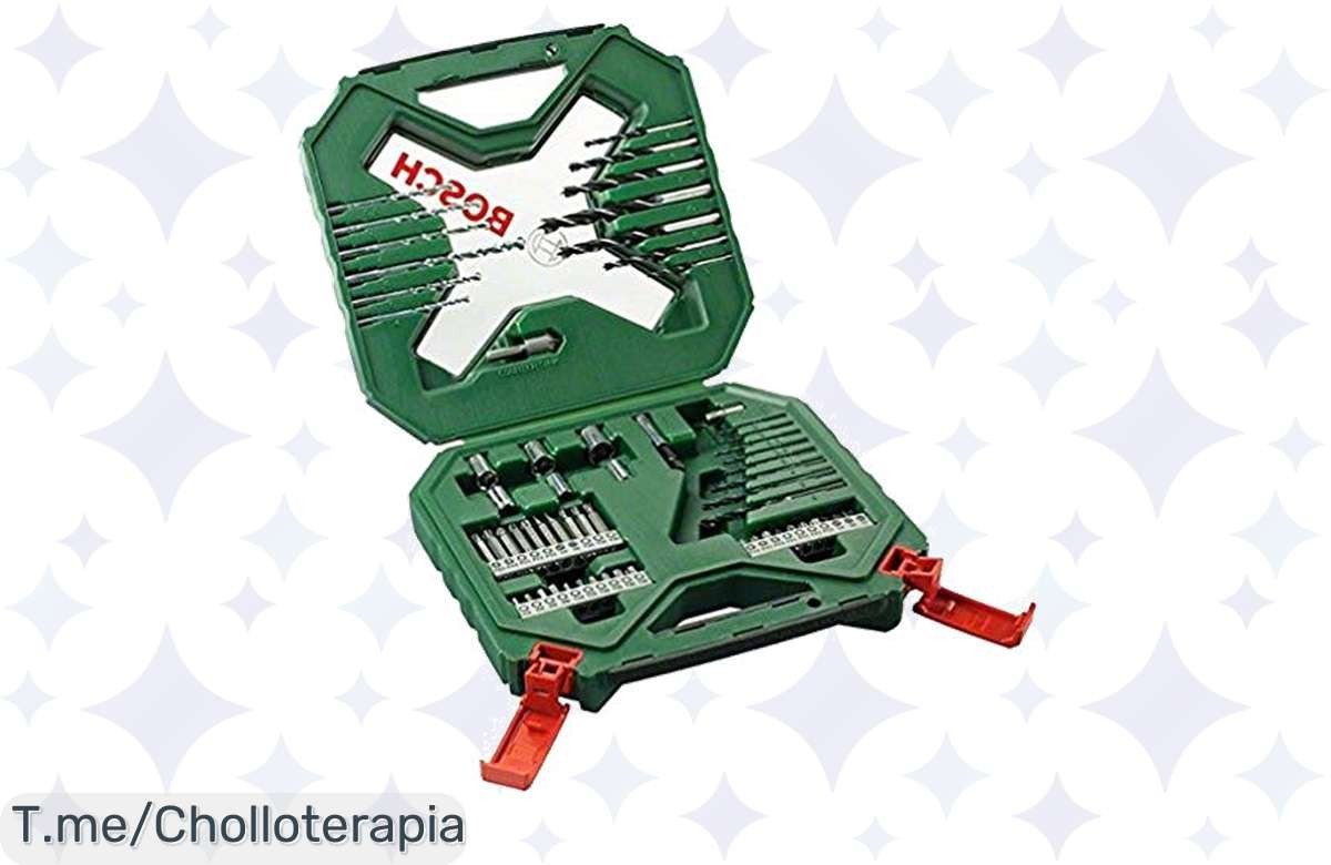 Descubre el maletín Bosch XLine con 60 herramientas, un super chollo que transformará tus proyectos y no te arrepentirás. ¡Ordena hoy mismo antes de que se agote!